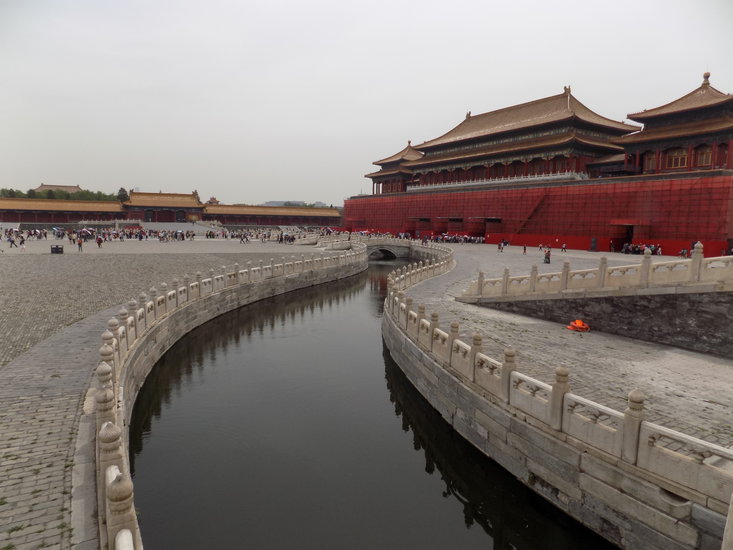 Description of the Forbidden city of Beijing