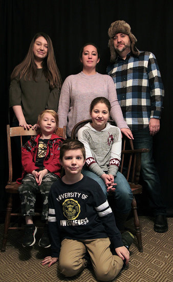 Keava, Chrissy, Craig, Greyson, Chloe, and Kyden Higgins