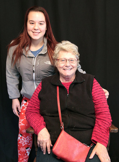 Mary Hillmann and Samantha Staubach 