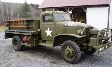 1934 military fire truck