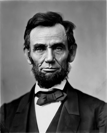 Abraham Lincoln, photographed by Alexander Gardner on Nov. 8, 1863.