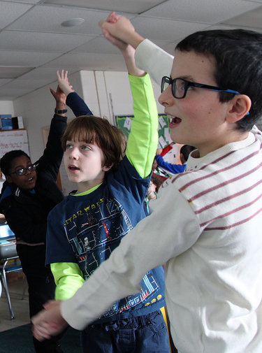 Dancing in the classroom, inclusion, Lynnwood Elementary School