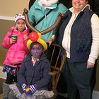 Becca Mason and Jessica Breitenbach with Jessica's children, Quincy and Whitney Mubuyaeta