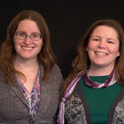 Lauren Cooper and Lauren Ford, college roommates