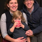 Raelee Grimm and Joshua Tallent with Emerson Tallent, 2