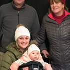 Tom and Annie Talbot with Katrina and Sophie Talb