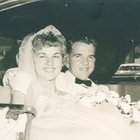 Jackie and Dave Chainyk on their wedding day.